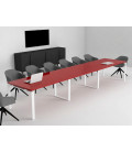 Mesa de reunión OFIMEET CLASSIC DL-PR 360 cms