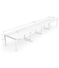 Mesa de reunión OFIMEET CLASSIC SY-PR 480 cms