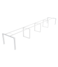 Mesa de reunión OFIMEET CLASSIC DL-PR 480 cms