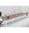 Mesa de reunión OFIMEET CLASSIC DL-PR 480 cms
