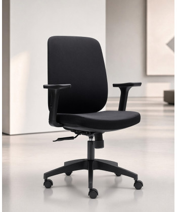 Silla de oficina tapizada TORNO. Mejor calidad y precio