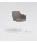 Silla confidente de polipropileno MARGOT 4P. Mejor calidad y precio