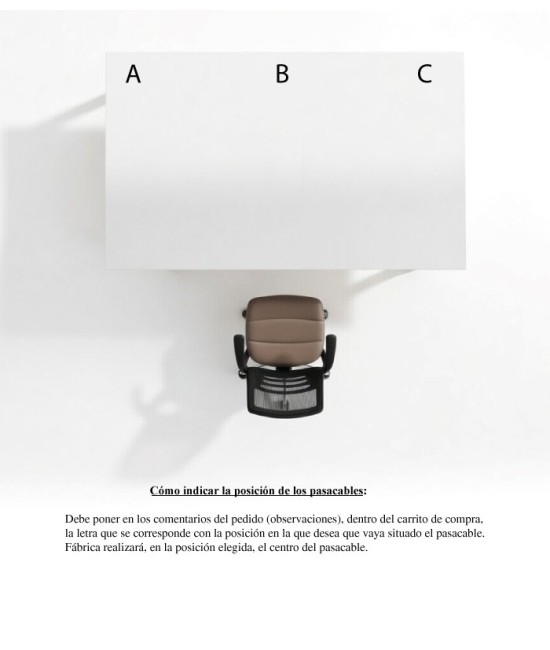 【Pasacables redondo cromado】Mejor Calidad y Precio