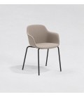 Silla confidente tapizada MARGOT 4P. Mejor calidad y precio