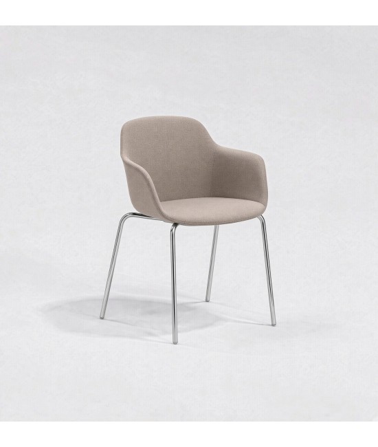 Silla confidente tapizada MARGOT 4P. Mejor calidad y precio