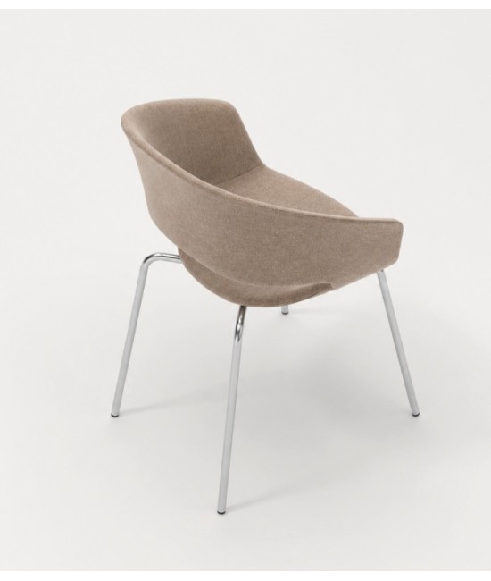 Silla confidente , tapizada, DALIA 4P. Mejor calidad y precio