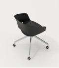 Silla giratoria, de polipropileno DALIA. Mejor calidad y precio.