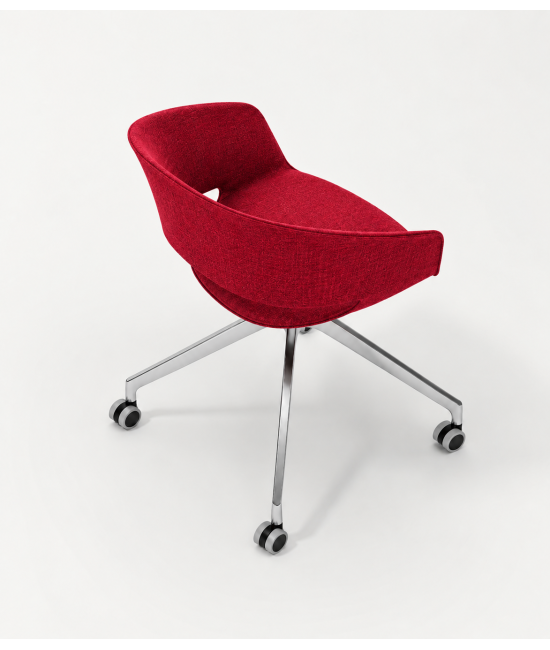 Silla giratoria, tapizada, DALIA. Mejor calidad y precio