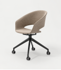 Silla giratoria, tapizada, DALIA. Mejor calidad y precio