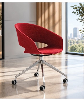 Silla giratoria, tapizada, DALIA. Mejor calidad y precio