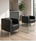 ▷ Sillón para recepción o salas de espera CAVIRA 1PT