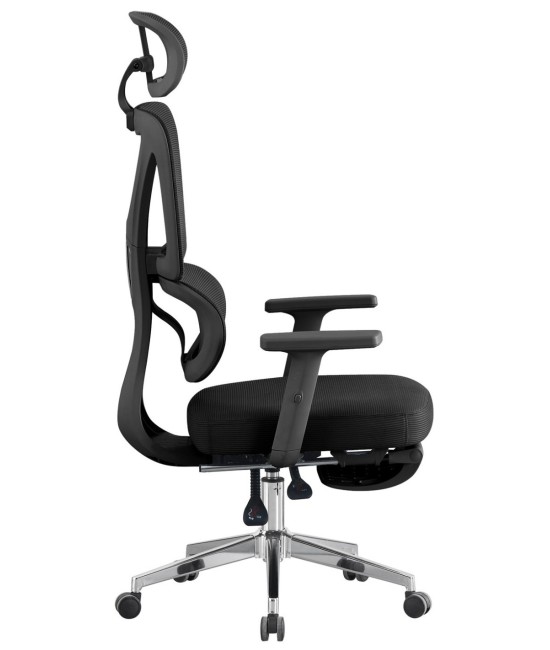 Sillón ergonómico alto, con respaldo de malla, DURBUY