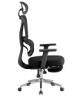 Sillón ergonómico alto, con respaldo de malla, DURBUY