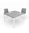Mesa de reunión OFIMEET SQUARE CLASSIC SY