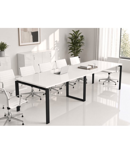 Mesa de reuniões OFIMEET CLASSIC DL-PR 240x120 cm