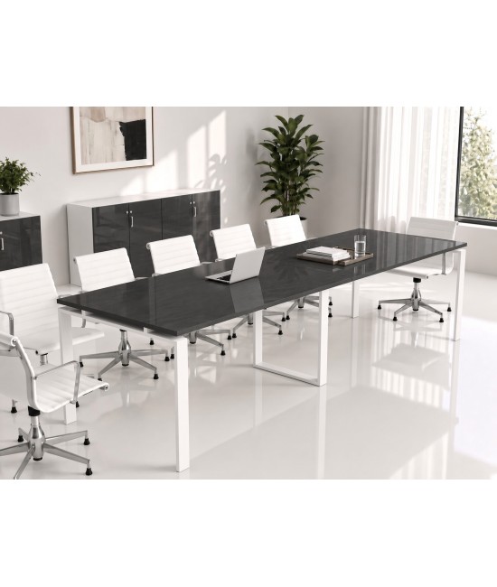 Mesa de reuniões OFIMEET CLASSIC DL-PR 240x120 cm