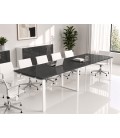 Mesa de reuniões OFIMEET CLASSIC DL-PR 240x120 cm