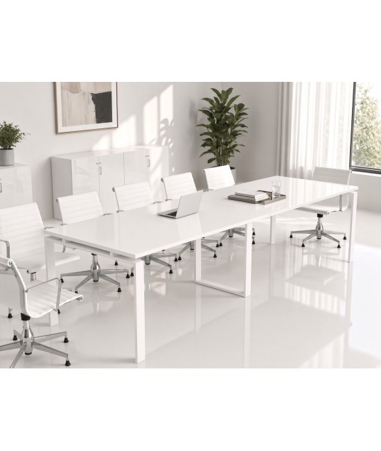 Mesa de reuniões OFIMEET CLASSIC DL-PR 240x120 cm