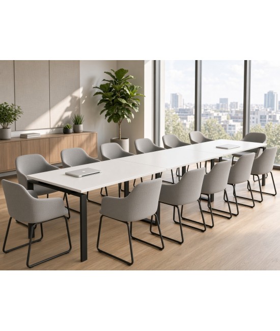 Mesa de reunión OFIMEET CLASSIC ML-PR 360x120 cms