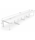 Mesa de reunión OFIMEET CLASSIC ML-PR 480x120 cms