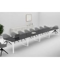 Mesa de reunión OFIMEET CLASSIC DL-PR 480x120 cms