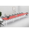 Mesa de reunión OFIMEET CLASSIC DL-PR 480x120 cms
