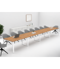 Mesa de reunión OFIMEET CLASSIC SY-PR 480x120 cms