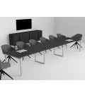 Mesa de reuniões OFIMEET CLASSIC NEW-PR 360x100 cm