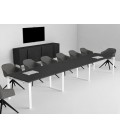 Mesa de reuniões OFIMEET CLASSIC NEW-PR 360x100 cm