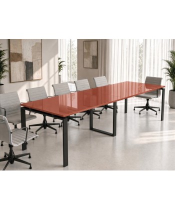 Mesa de reuniões OFIMEET CLASSIC DL-PR 240x120 cm