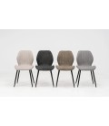 Silla confidente, tapizada, ESMERALDA