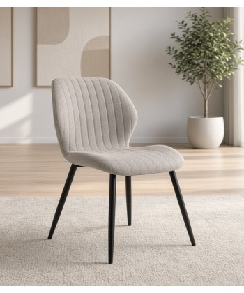 Silla confidente, tapizada, ESMERALDA