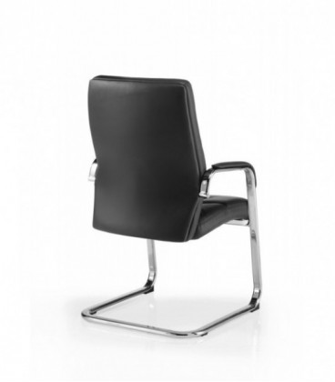 Comprar Silla confidente con brazos y base patí­n DURIAN