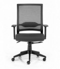 【Silla giratoria con brazos SYDARA GBN】Mejor Calidad y Precio