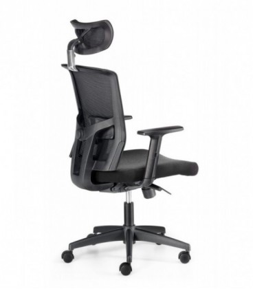 ▷ Silla giratoria con soporte lumbar y cabecero regulable