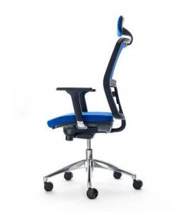 【Silla giratoria HIMILCE-C, respaldo de malla con cabezal】¡Compra! 2