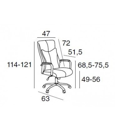 【Sillón giratorio de dirección BILLY】Mejor Calidad y Precio