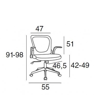 【Silla moderna para oficina OPEN】Mejor Calidad y Precio