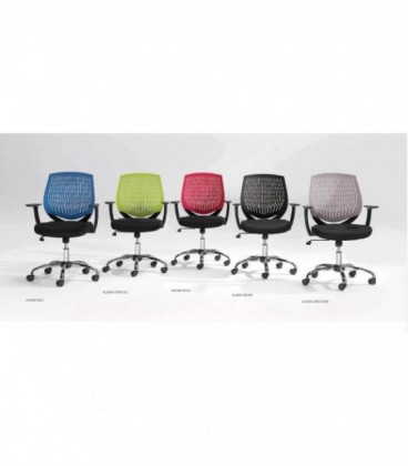 【Sillón giratorio respaldo ergonómico ALASKA】Mejor Calidad y Precio