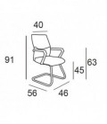 【Sillón confidente ecopiel KUM】Mejor Calidad y Precio