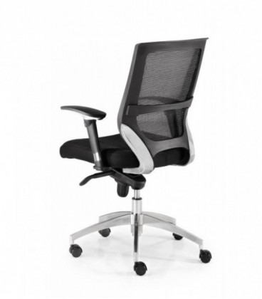【Silla giratoria respaldo alto de malla con tensor presión MALORA GN】