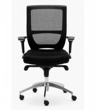【Silla giratoria respaldo alto de malla con tensor presión MALORA GN】