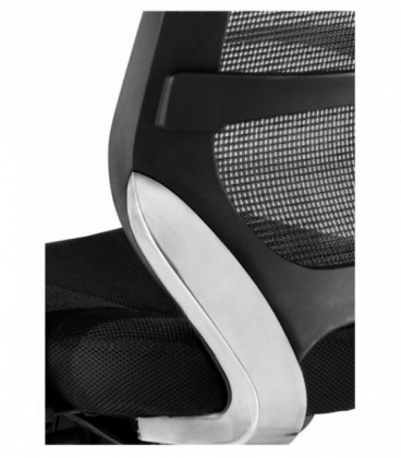 【Silla giratoria respaldo alto de malla con tensor presión MALORA GN】
