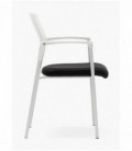 【Silla fija con respaldo ergonómico de PVC MAVINA】Mejor Precio