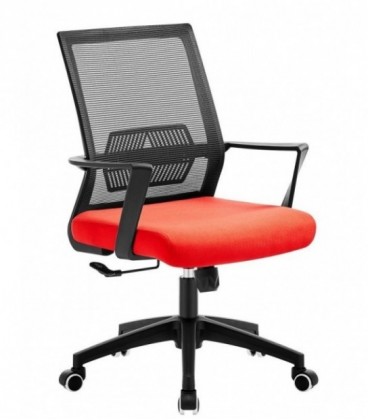 【Sillón de oficina, respaldo de malla color RISLEY】Mejor Precio