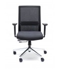 Silla giratoria con respaldo alto de malla  NIZA