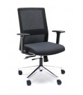 Silla giratoria con respaldo alto de malla  NIZA