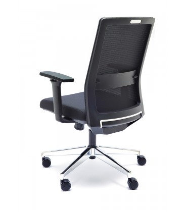 Silla giratoria con respaldo alto de malla  NIZA