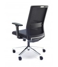 Silla giratoria con respaldo alto de malla  NIZA
