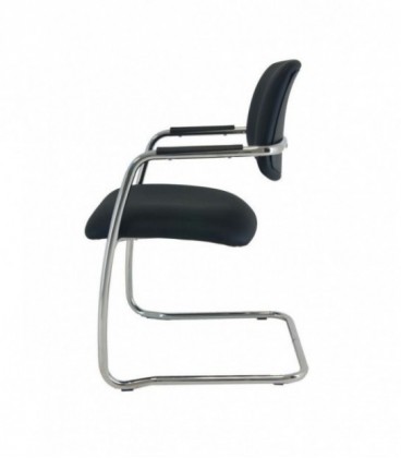 ▷ Comprar Silla Confidente con Brazos, Respaldo y Asiento Tapizado